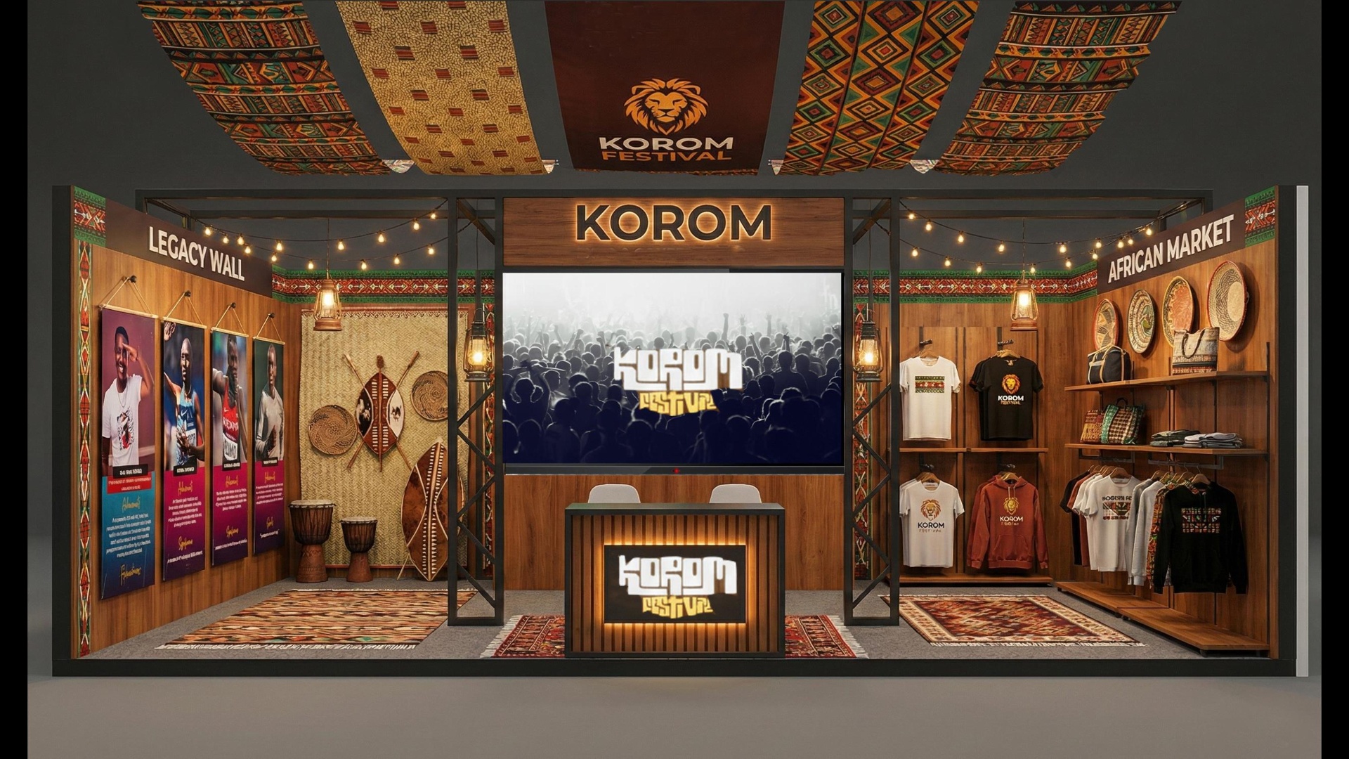 KOROM Festival view 1